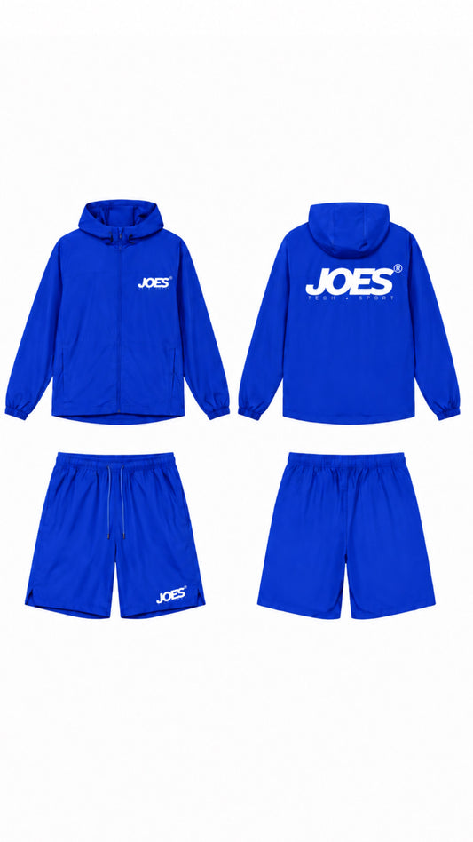 JOES SPORT  WINDBREAKER SHORTSET (BLUE)