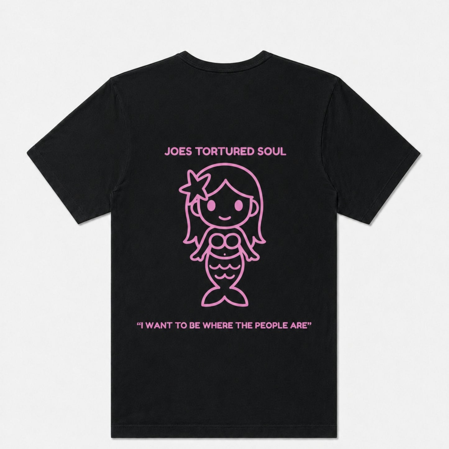 JOES SPORT TEE ( MERMAID CAMO) BLACK