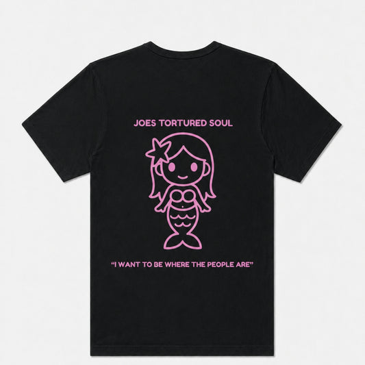 JOES SPORT TEE ( MERMAID CAMO) BLACK