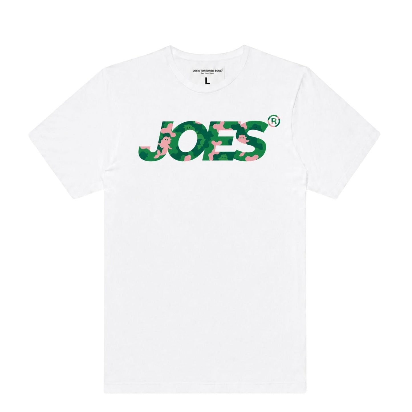 JOES SPORT TEE ( MERMAID CAMO) WHITE