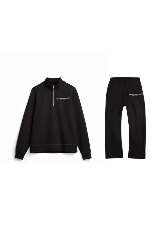 JTS LOGO Quarter Zip Sweatsuit